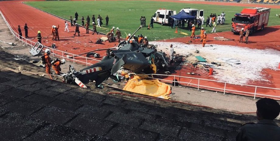 Малайзия, крушение, вертолеты, авиация, авиакатастрофа