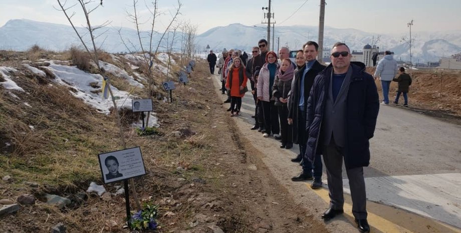 Іран, Boeing 737, алея пам'яті