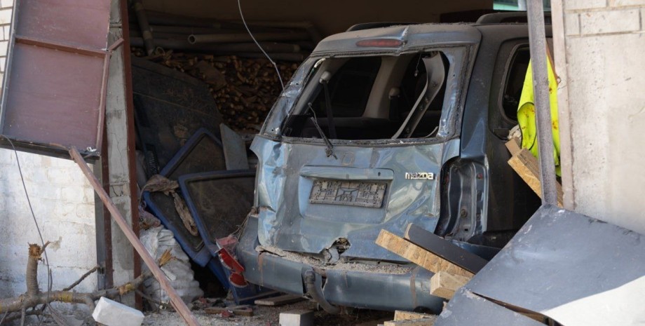 Разрушения разрушения, Николаевская область, Днепропетровская область, обстрелы городов Украины, ракетный удар