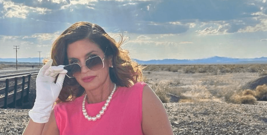 Сінді Кроуфорд, Сінді Кроуфорд тренд на барбікор, олдскульний гламур, Сінді Кроуфорд стиль, вінтажна зйомка