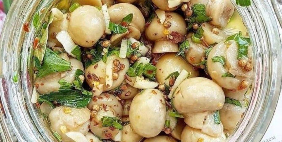 маринованные грибы маринованные грибы