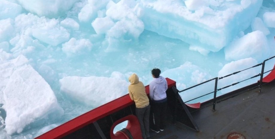 арктика, ледники