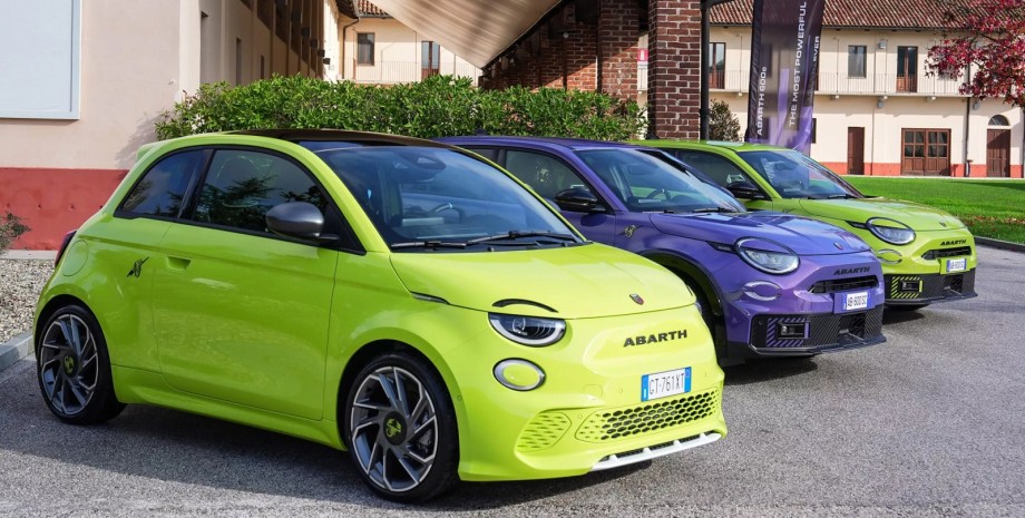 електромобілі фіат абарт, Abarth, FIAT 500, FIAT Abarth