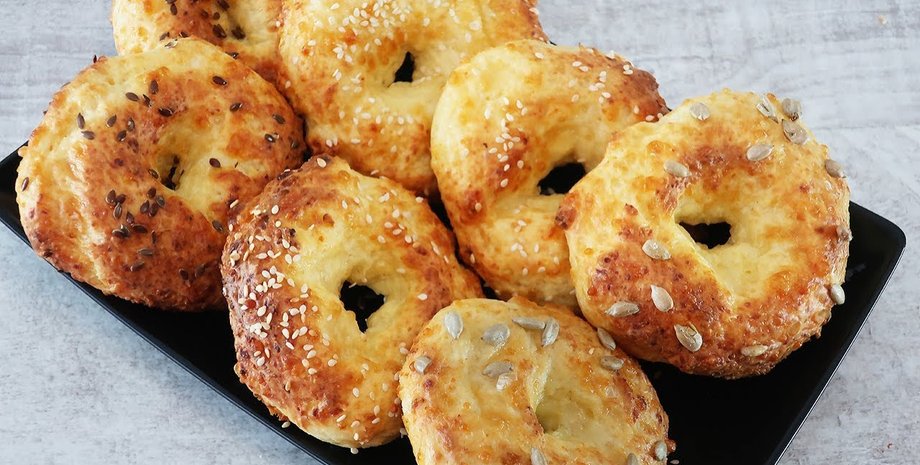 бублики, сирні бублики, їжа, кулінарні рецепти