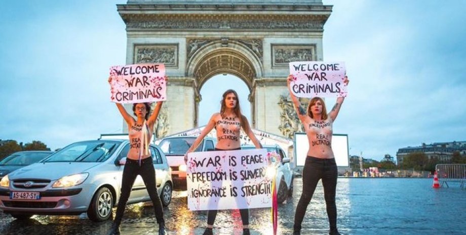 Фото: Facebook, Twitter/Femen