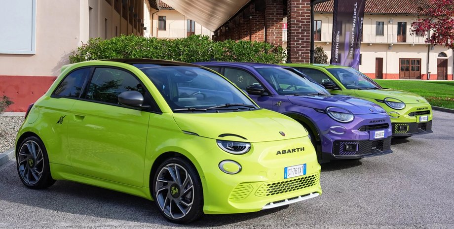 электромобили фиат абарт, Abarth, FIAT 500, FIAT Abarth