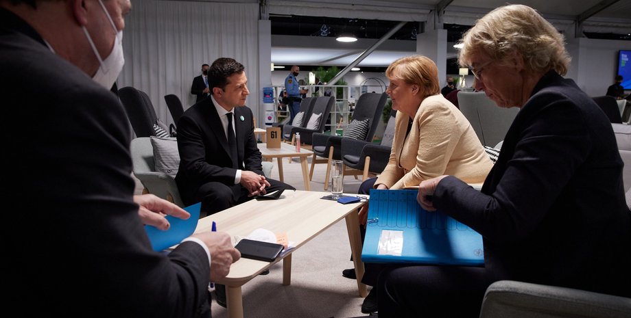 Зеленский, Меркель, Глазго, кризис