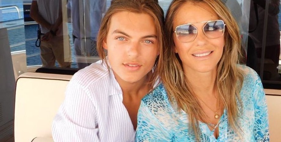 дэмиен херли, элизабет херли, стивен бинг