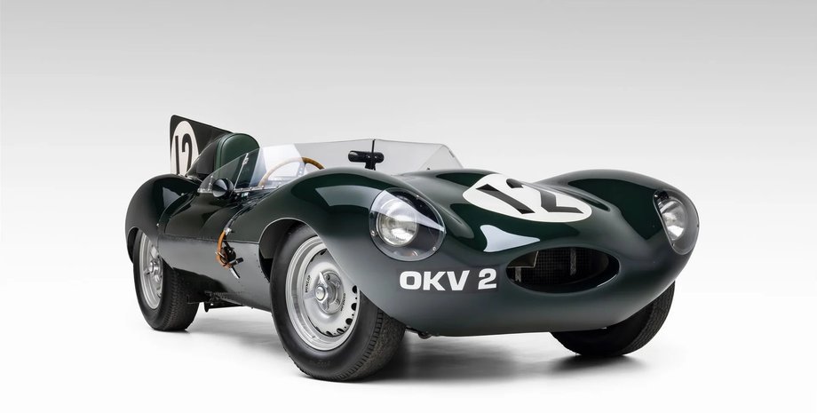 Jaguar D-Type 1954, Jaguar D-Type, спорткар Jaguar