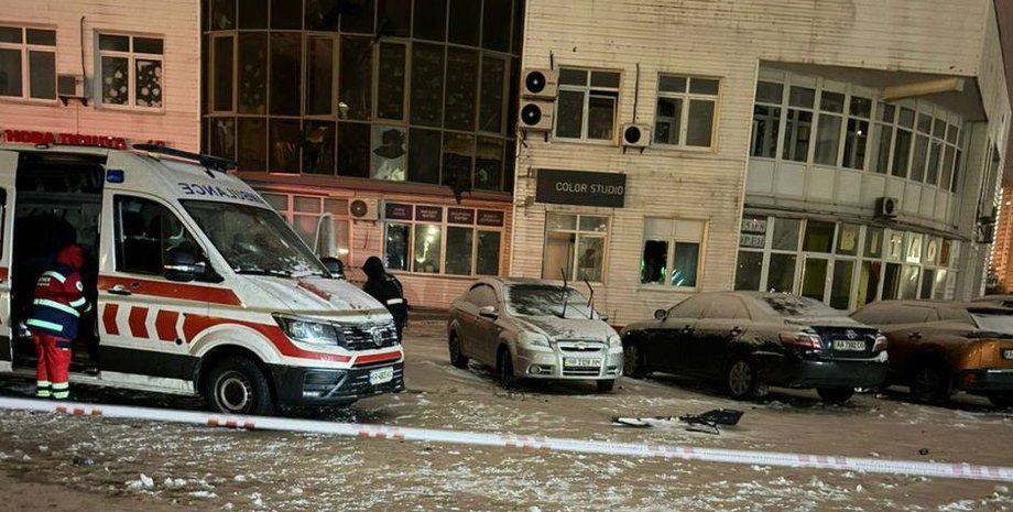 Наслідки обстрілу Києва