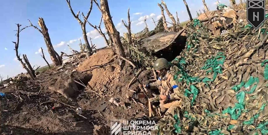 Андріївка, наступ, Бахмут, Донецька область