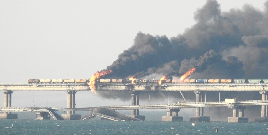 крымский мост фото, фото крымского моста, крымский мост взрыв, крымский мост пожар