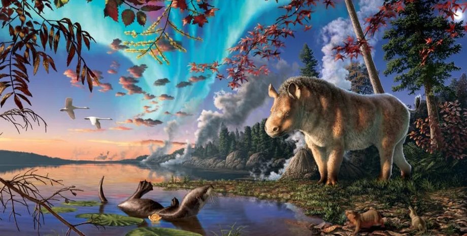 інейний носоріг і перехідний тюлень інейний носоріг