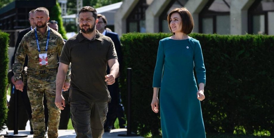 Зеленский заявил, что Украина готова помочь Молдове поставками энергоносителей Зеленский и Санду