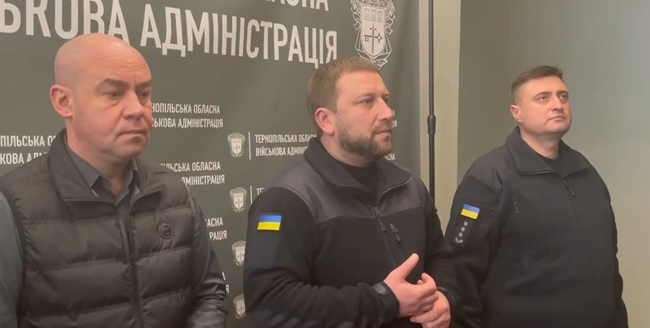 глава Тернопольской ОГА, Владимир Труш, брифинг, Тернопольская областная администрация