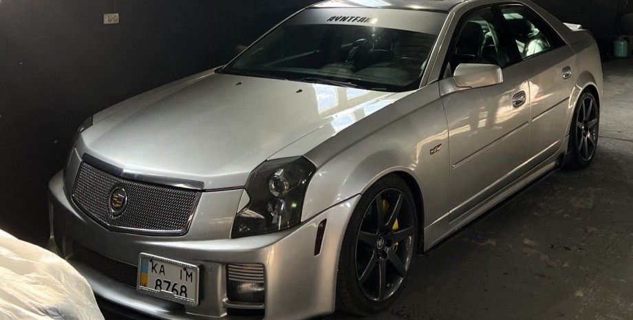 Cadillac CTS-V 2004 года Cadillac CTS-V 2004, Cadillac CTS-V, Cadillac CTS, седан Cadillac, General Motors