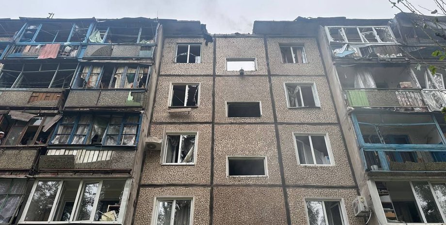 Кривой Рог, дом, БПЛА, шахед