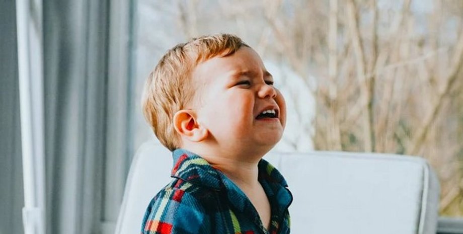 Дитина, нещасний, плач