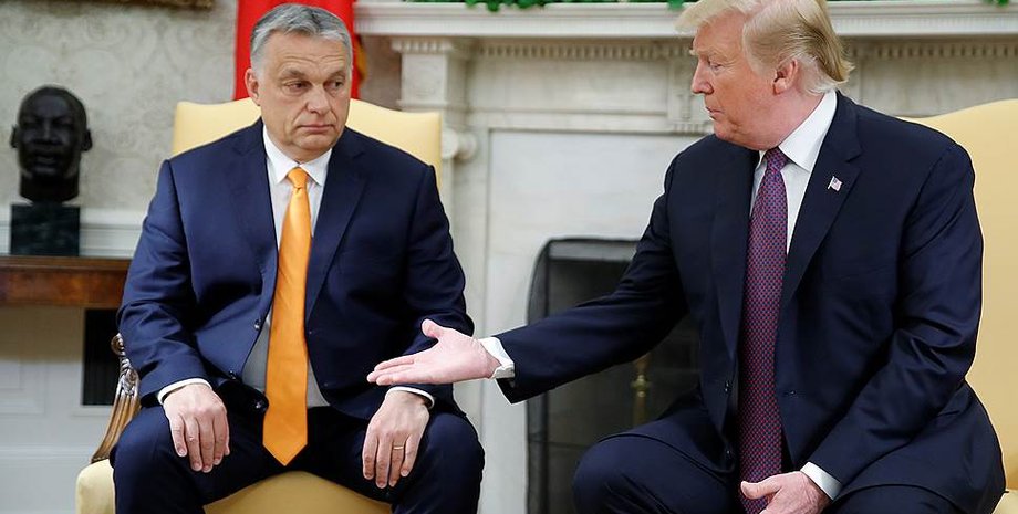 поведение Венгрии и ее лидера, Виктор Орбан, незапланированный визит Орбана в США, позиция Венгрии, позиция США
