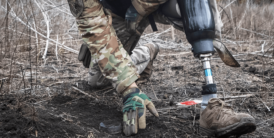 Сапер ВСУ Андрей Илькив