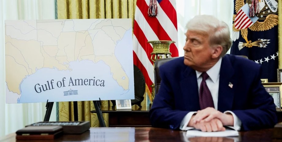 Дональд Трамп, залив америки, американский залив, клаудия шейнбаум, Мексиканский залив