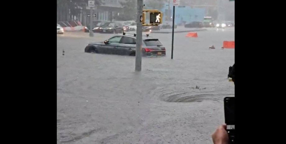 Нью-Йорк наводнение