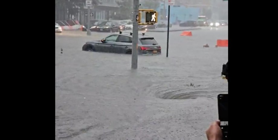 Нью-Йорк наводнение