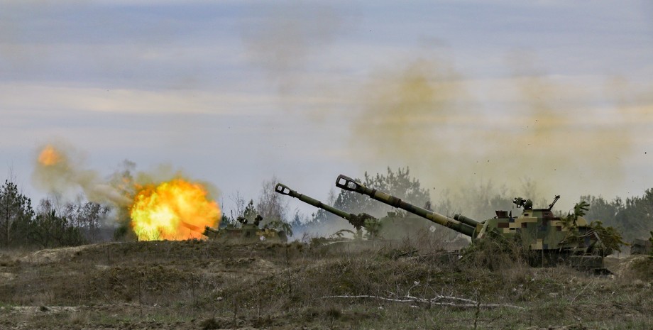 ЗСУ, війна, артилерія, Україна, фото
