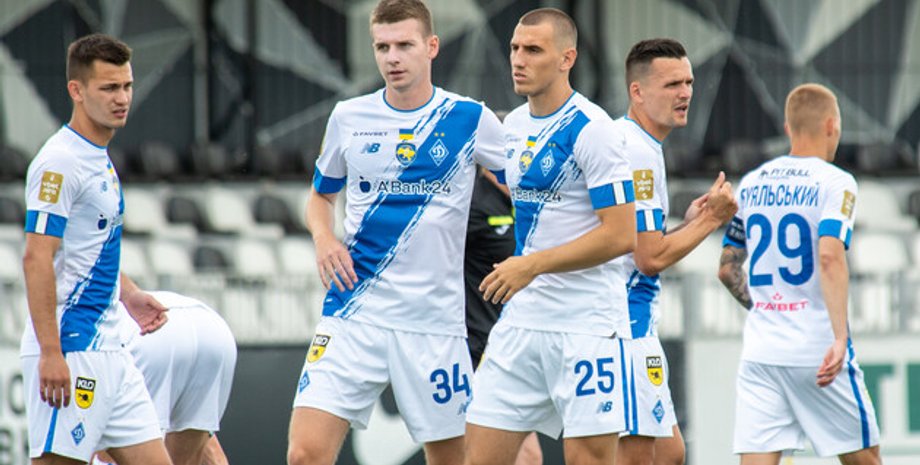 Футболисты "Динамо" Киев