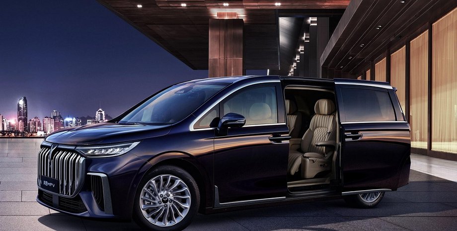 Dongfeng Voyah Dreamer внешность, Dongfeng Voyah Dreamer экстерьер, Dongfeng Voyah Dreamer дизайн