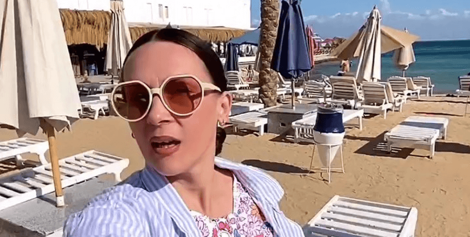 Украинка живет в Египте