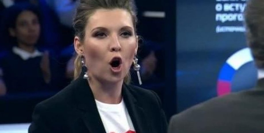 Ольга Скабеева, Евгений Попов, Скабеева Попов, росТВ, российская пропаганда, пропагандисты РФ, РФ о Пригожине