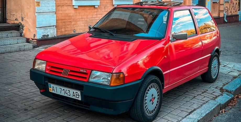 Fiat, Fiat Uno, Fiat Uno Turbo, Авто, Автомобили, Хэтчбек, Киев, Украина, Снимки, Фото