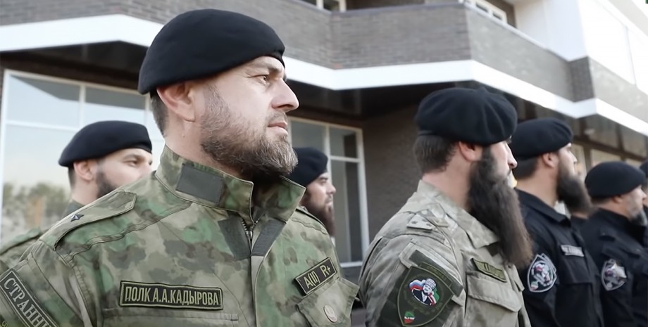 кадыровцы, чечня, полк Кадырова, чеченские солдаты
