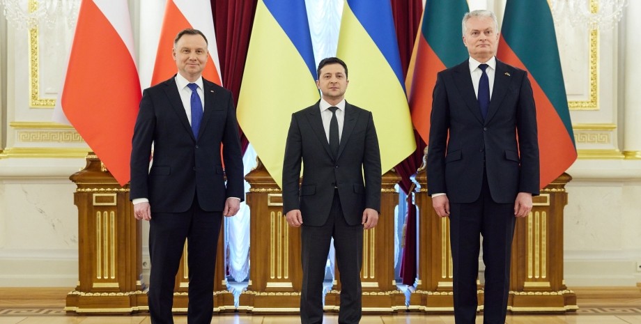 президент Польщі, президент Литви, президент України
