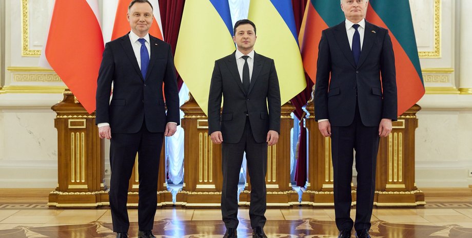президент Польши, президент Литвы, президент Украины
