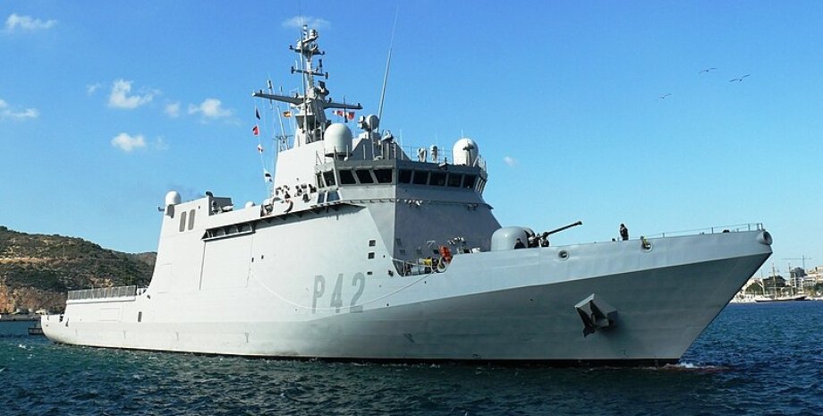 Испанский корабль, Rayo, ВМФ Испании, подводная лодка, буксир, РФ, фото