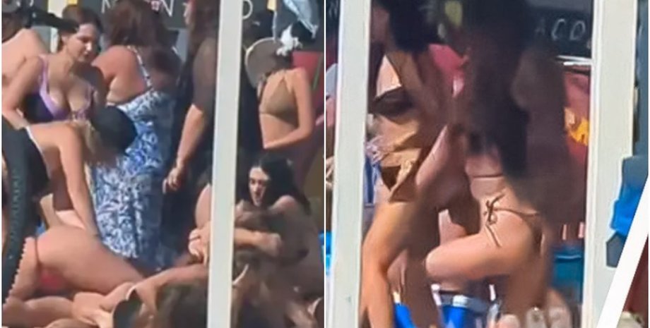 Сварка на пляжі в Одесі