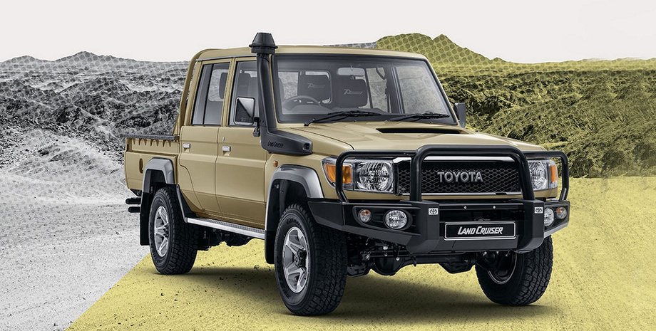 Toyota Land Cruiser 70th Anniversary, Toyota Land Cruiser 70, Toyota Land Cruiser, пикап Toyota Land Cruiser