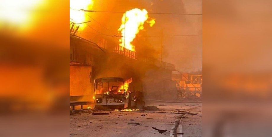 Последствия обстрела ДнепроГЭС