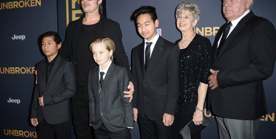 Брэд Питт, дети, родители, Уильям Питт, Джейн Питт