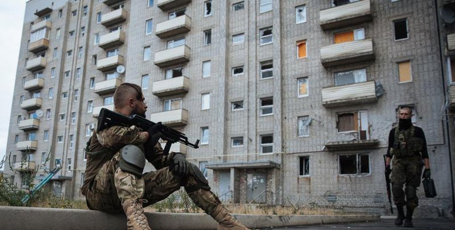 Бойцы ВСУ в Авдеевке / Фото: EPA