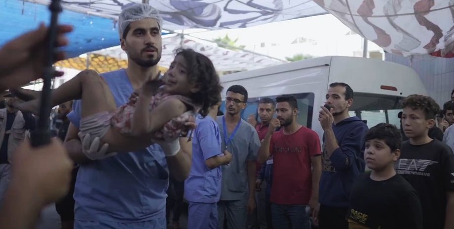 дети в секторе газа