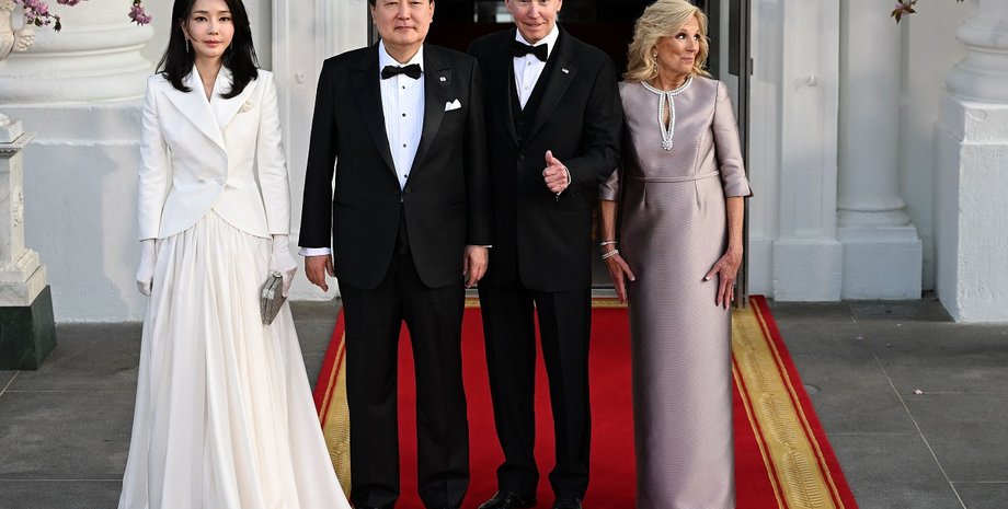 джо байден, джилл байден, Кім Кон Хі, Юн Сок Йоль, південна корея