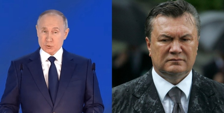 Обращение Путина, Владимир Путин, Янукович