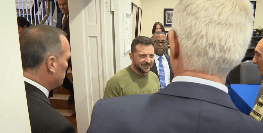 Зеленский на встрече с представителями американского ВПК