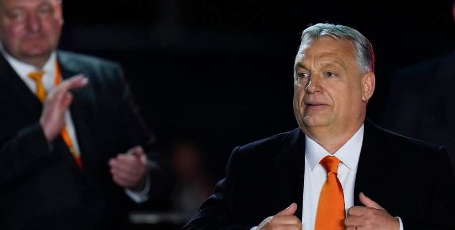 Share: Hungarian Prime Minister Viktor Orbán, after a meeting with US President ...