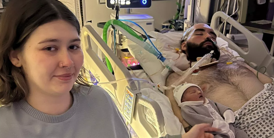 Зустріч батька з новонародженою донькою, Велика Британія, курйози, фото, напад, зворушлива фотографія