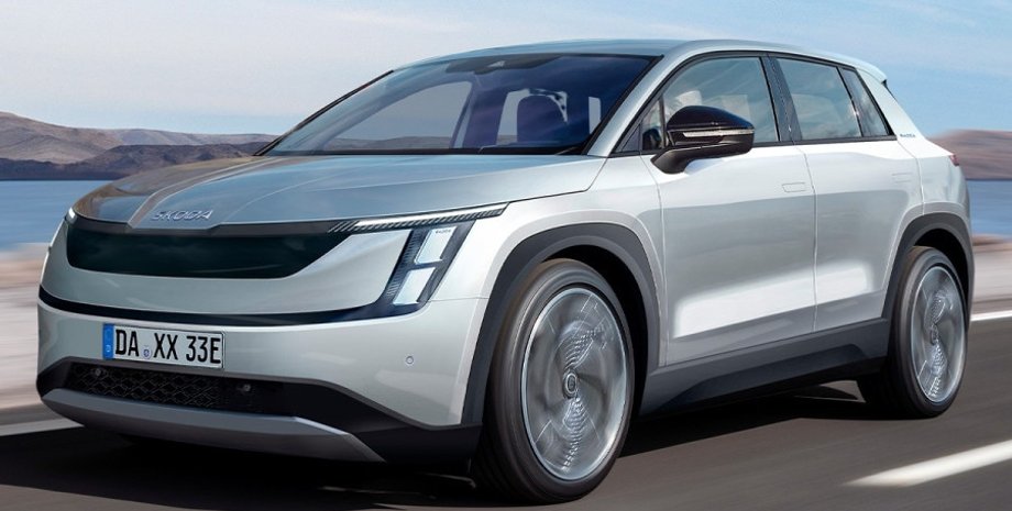 Электромобиль Шкода, электромобиль Skoda, электрокар Skoda, кроссовер Skoda, Skoda Karoq