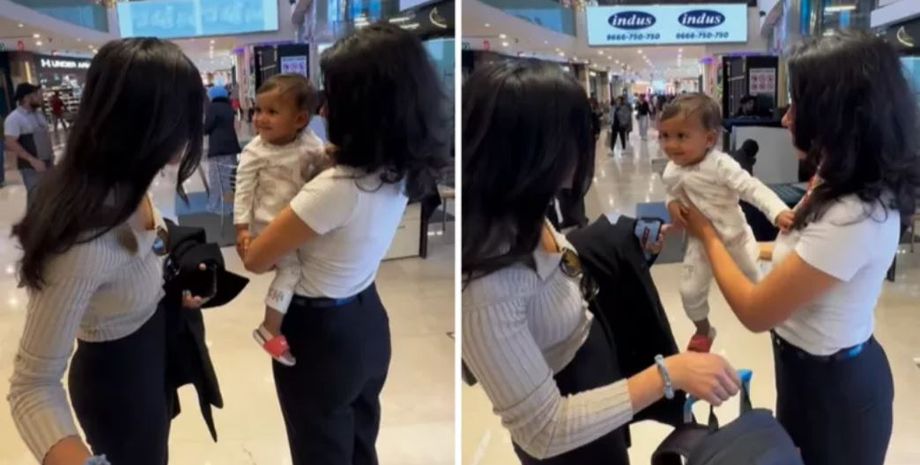 Реакция девочки на сестру-близняшку своей матери стала вирусной в социальных сетях, курьезы, приколы, интересности